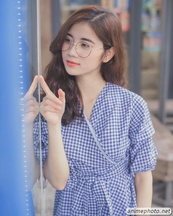 Ảnh gái xinh mộc mạc tươi trẻ không son phấn