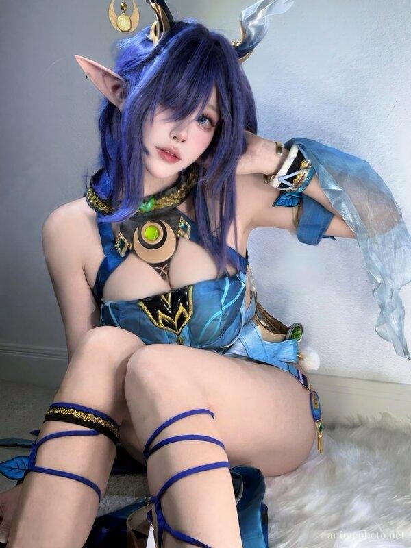 Cosplay Liên Quân Violet khiêu dâm bốc lửa full hd