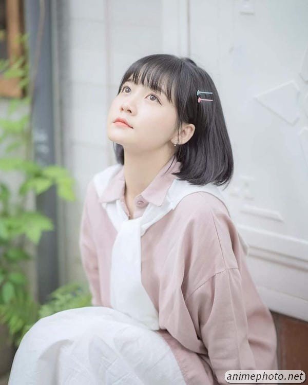 Vẻ đẹp tự nhiên gái xinh không makeup rạng ngời