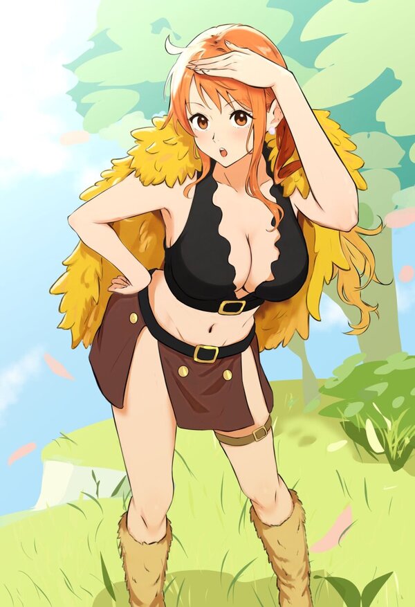 Loạt ảnh One Piece hentai nude không che