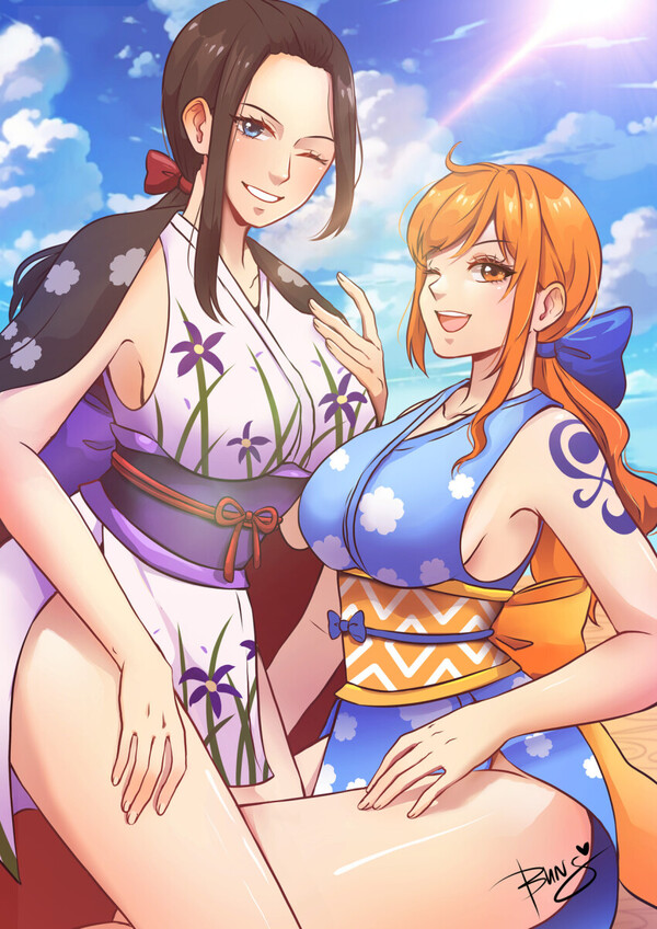 Ngắm ảnh hentai One Piece ko che gợi cảm